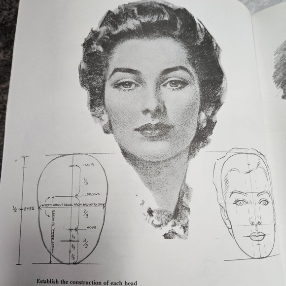 Walter Foster How To Draw & Paint Heads #197 Portraits & Figures Pencil Book Vtg - Picture 15 of 16